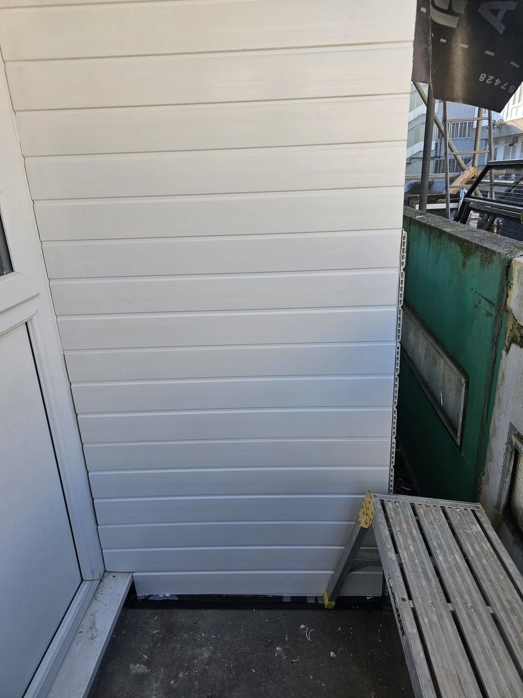 Project 1 cladding installation