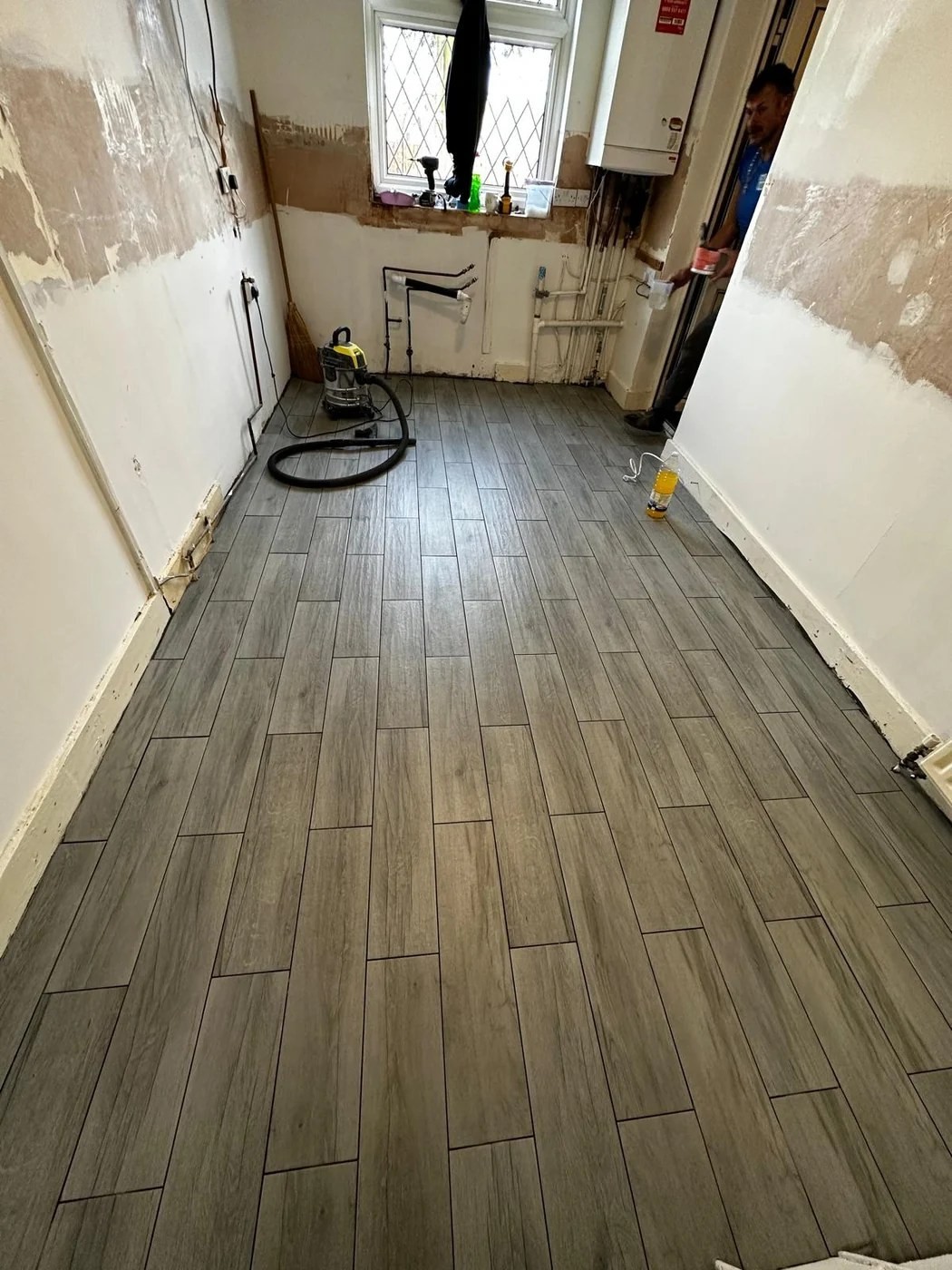 Project 2 completed flooring