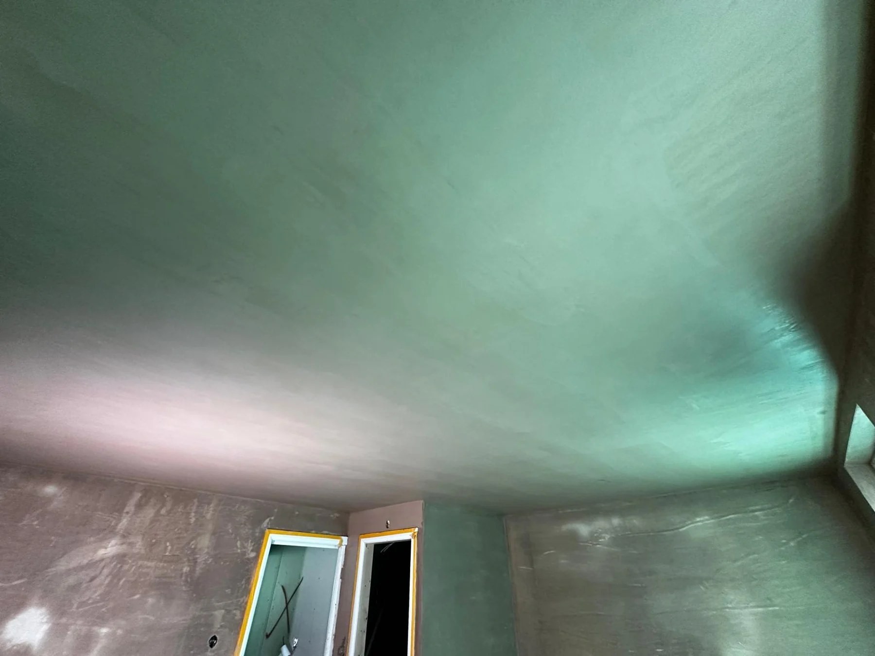 Project 2 plastered ceiling