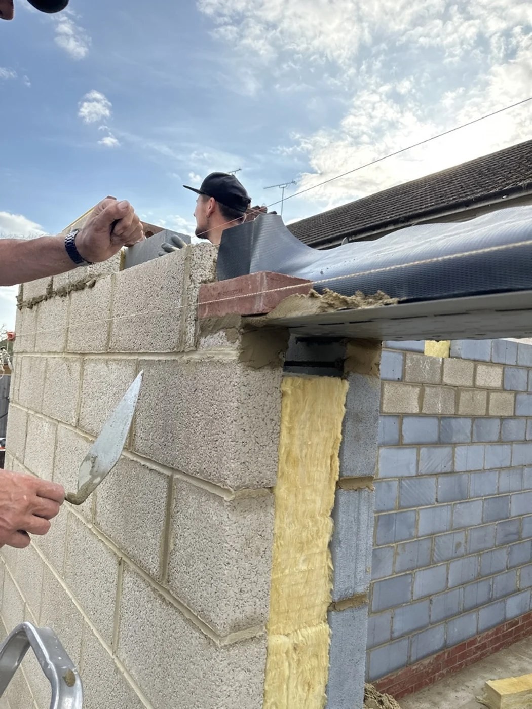 Project 3 blockwork installation