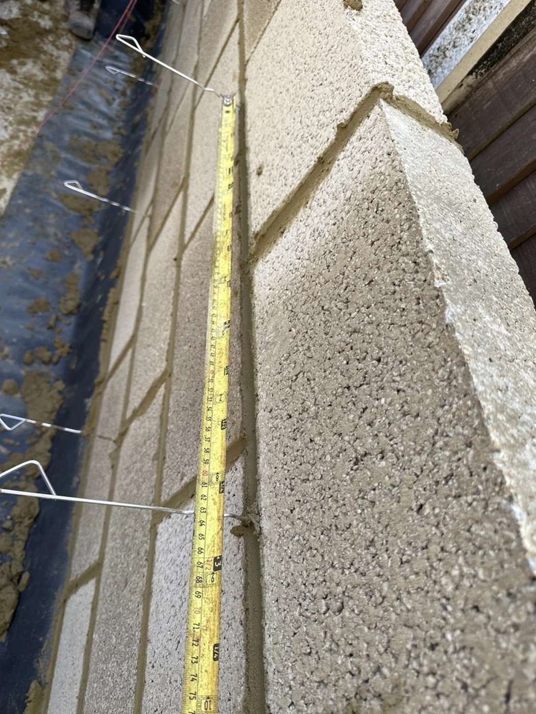 Project 3 insulation and blockwork detail